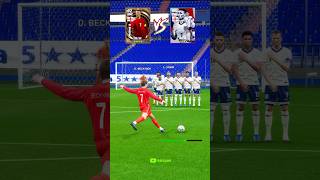 England Superstar vs England Legend 💥Free kick challenge⚽️ shorts [upl. by Retla]