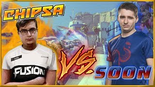 CHIPSA VS SOON BATTLE OF DPS  FUSION VS PARIS with chat [upl. by Eednam]