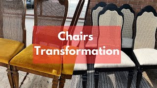 Chair Makeover Unbelievable Before and After [upl. by Ahsekan]