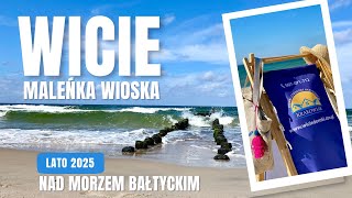 Maleńka wioska Wicie nad morzem Bałtyckim KRAKOWIAKWicie [upl. by Dorrie]