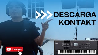 DESCARGA KONTAKT CON LIBRERÍAS YAMAHA [upl. by Ynnattirb]