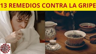 😷🍋 13 SOLUCIONES CASERAS PARA LA GRIPE QUE REALMENTE FUNCIONAN 🌿💊 [upl. by Vivia820]