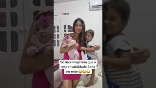 SEMPRE QUIS SER UMA MENINA MAIS RESPONSÁVEL 😂 maternidade vlog baby maternidadeleve rotinabebe [upl. by Gladdy30]