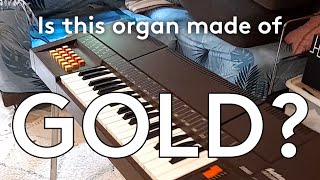 Golden Organ—An organ made of GOLD [upl. by Aralc]