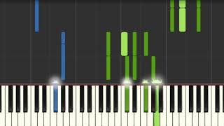 Don McLean Castles In The Air Piano Tutorial Synthesia [upl. by Buckie]