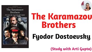 The Karamazov Brothers by Fyodor Dostoevesky in hindi Study with Arti Gupta [upl. by Watkin]