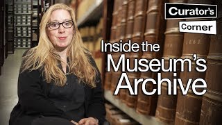 Behind the scenes in the Museums archive I Curators Corner S3 Ep2 CuratorsCorner [upl. by Aret]