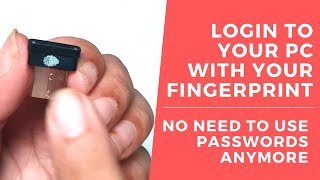 Login to your Windows PC with Fingerprint  Secureye USB Fingerprint Reader [upl. by Donalt]