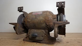 1973 Bench Grinder Restoration [upl. by Declan]