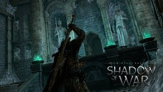 Opening the Ithildin Door in Cirith Ungol Middle Earth Shadow of War NO COMMENTARY [upl. by Ahcila]