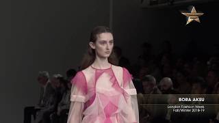 BORA AKSU London Fashion Week FallWinter 201819 [upl. by Hulda]