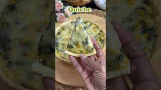 Quiche  Spinach n Corn Quiche [upl. by Seadon224]