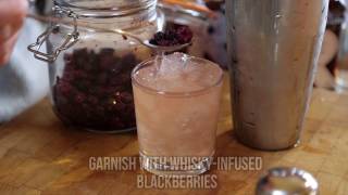 How to make a Sloe Bramble cocktail – with Fieldsports Magazine [upl. by Ahsiloc]