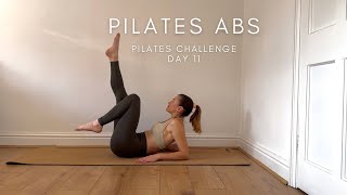 10 MIN PILATES AB WORKOUT  Day 11  30 Pilates Circuits Challenge  Tone and Tighten Your Core [upl. by Acinet]