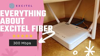 Excitel fiber review InstallationInternet speedplan indias cheapest internet provider  Hindi [upl. by Nocaed]