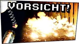 5 GEFÃ„HRLICHE EXPERIMENTE mit FEUER  Techtastisch 82 [upl. by Yrrat]