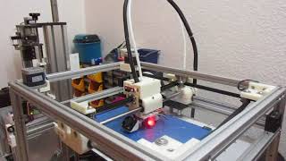 3D Printer CoreXY 300x200x2201 nickmillerwebde [upl. by Nyladnohr]