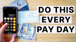 Do This EVERY Time You Get Paid Paycheck Routine [upl. by Lebisor791]