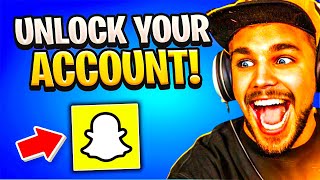 How to Unlock PERMANENTLY LOCKED Snapchat EASY [upl. by Bittencourt]