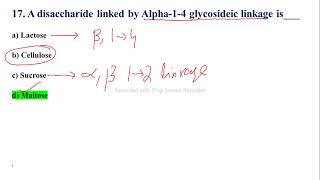 TestCarbohydrates amp Lipids Discussion by MJSChemistry with MJSppsckppscFpsc [upl. by Westmoreland]