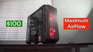 Cooler Master H500 Review  Maximum Airflow [upl. by Hakkeber]