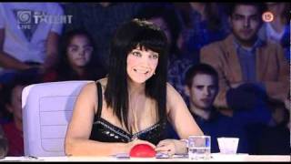 Lianka Olahová  Semifinále  Česko Slovensko má talent 2010 [upl. by Garretson]