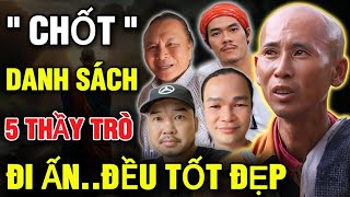 “CHỐT” Danh Sách 5 Thầy Trò Đi Ấn Độ  THÍCH MINH TUỆ  Điều Bí Ẩn [upl. by Names]