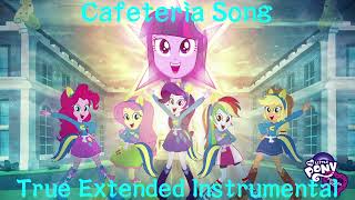 MLP Equestria Girls  Cafeteria Song  True Extended Instrumental Ver With Flashs Guitar [upl. by Keisling]