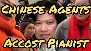 Chinese Agents Harass Pianist in London [upl. by Ris]