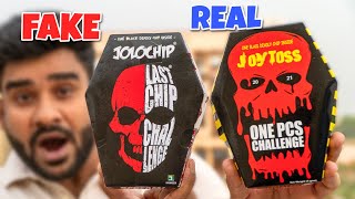 Fake Jolo Chip VS Real Jolo Chip  किसमे ज्यादा मिर्ची [upl. by Anayrb125]