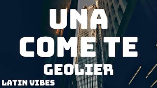 Geolier  UNA COME TE TestoLyrics [upl. by Ellinehc]