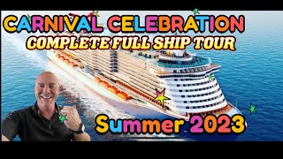 CARNIVAL CELEBRATION FULL SHIP TOUR MOST RECENT carnivalcelebrationshiptour carnivalcruise [upl. by Neehs]