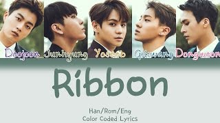 BEAST  Ribbon 리본 HANROMENG Color Coded Lyrics [upl. by Geis850]