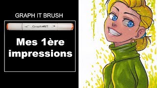 Graph It Brush mes 1ères impressions [upl. by Otreblide62]