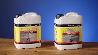 Howto seal Sandstone Slate and Limestone with Azpects EASYSeal sealers [upl. by Acinej]