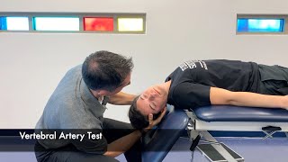 MSK 2 Cervical Vertebral Artery Test [upl. by Innavoig]