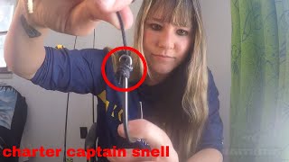 Charter Captain How to Snell a Fishing Hook  KastKing [upl. by Ardnu955]