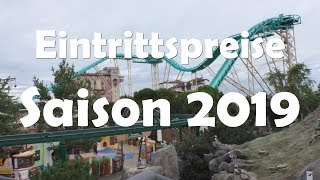 EUROPA PARK Eintrittspreise 2019 bekannt [upl. by Gotthard]