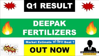 Deepak Fertilizers q1 results 2025  Deepak Fertilizers results today  Deepak Fertilizers share [upl. by Enaz]