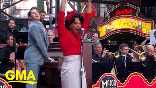 Broadway’s ‘New York New York’ cast performs live on ‘GMA’  GMA [upl. by Armallas]