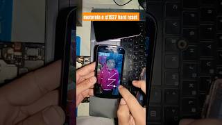 Motorola E xt1527 Hard Reset mobile repair software tech mobilelegends [upl. by Eitisahc]