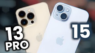 iPhone 15 vs iPhone 13 Pro en 20232024 ¿CUÁL ES MEJOR [upl. by Aitam]