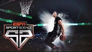 NBA《スポーツサイエンス》ザック・ラビーンのダンクスキル（2015年9月） [upl. by Wallas]