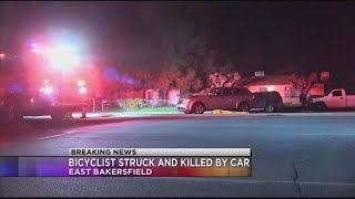 Bicyclist killed on Oswell Street in East Bakersfield [upl. by Pietra]