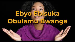 Ensi Okukyuka By The Levites Choir Uganda Lyrics Video [upl. by Etnasa110]