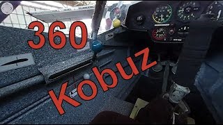 SZD21 Kobuz  kabina 360 stopni Zabytki Nieba [upl. by Talyah]