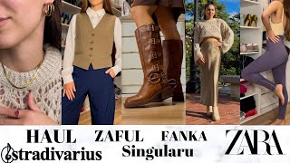 HAUL ZARA STRADIVARIUS SINGULARU RIHOAS ZAFUL FANKA MIMAO [upl. by Valle]