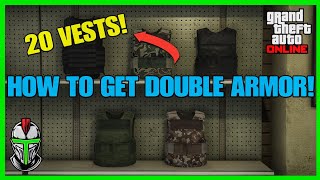 How To Get DOUBLE ARMOR In GTA Online [upl. by Eeslehc814]