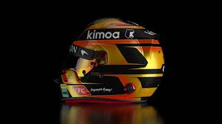 Stoffel Vandoorne 2018 Helmet [upl. by Remliw527]