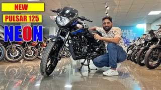 New Bajaj Pulsar 125 Neon 2024 Model Launch Price Mileage All Features Review [upl. by Atilrahc]